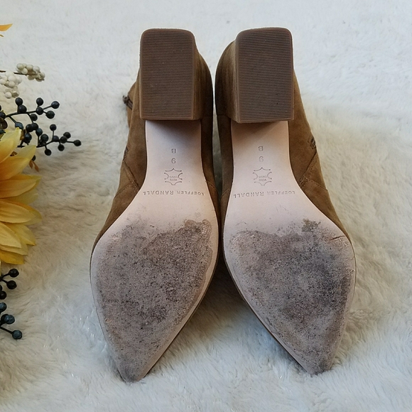 Loeffler Randall Cacao Isla Slim Ankle Booties - Picture 4 of 14